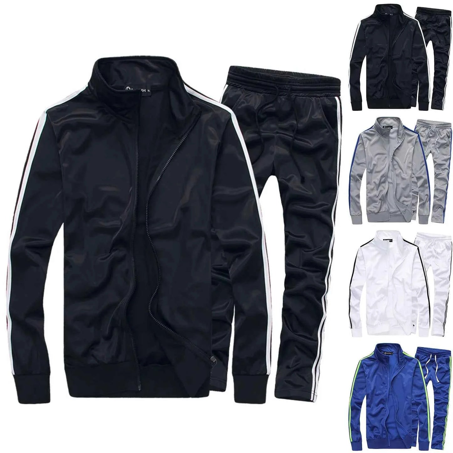 Men's Tracksuit Set - Full Zip Tracksuit for Men