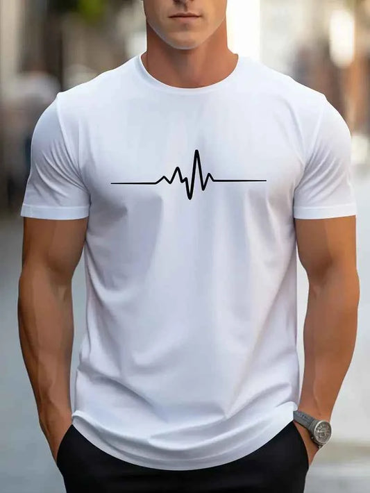 Men's Summer Graphic T-Shirt - Stylish and Comfortable Casual Wear