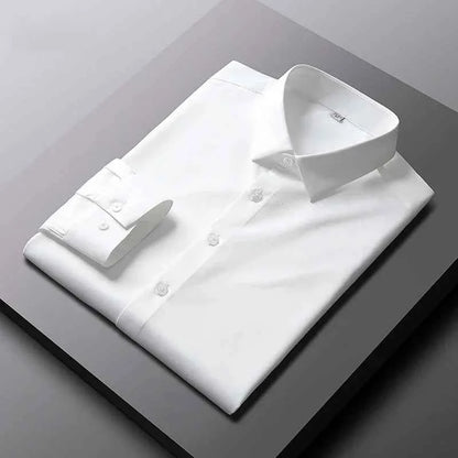 Men's Business Shirt - Long Sleeve Professional Attire