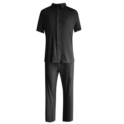 Men's Casual Set - 2-Piece Comfortable Apparel for Everyday Wear